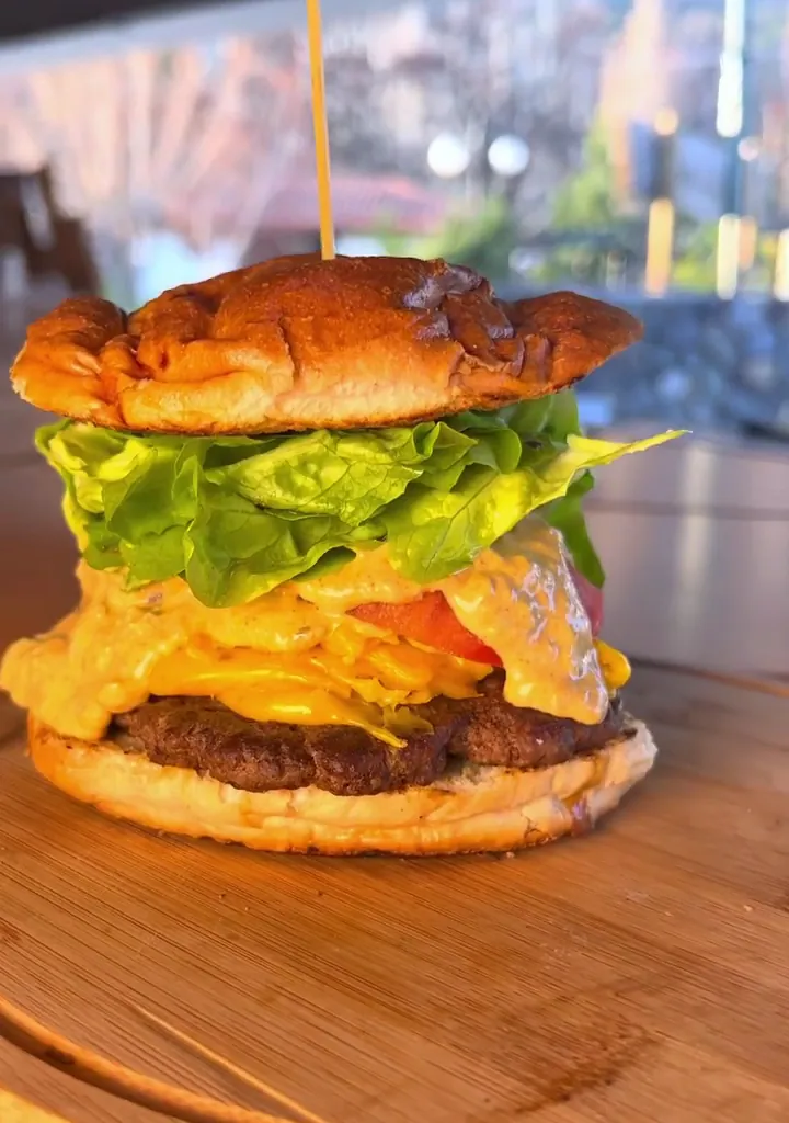 Hamburguesa casera